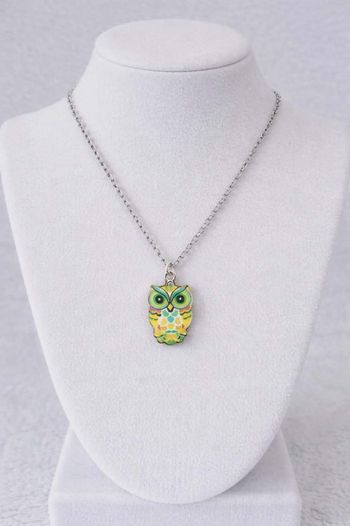 Collier pendentif hibou 