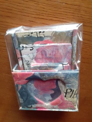 Set d'écriture, Roses et partition de musique