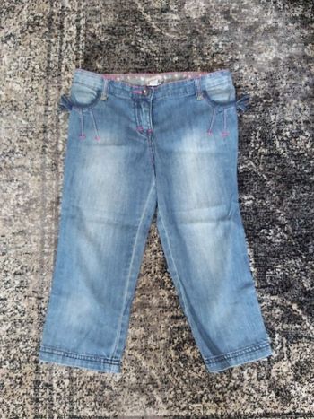 Pantacourt Jean clair délavé 7 ans  - Orchestra