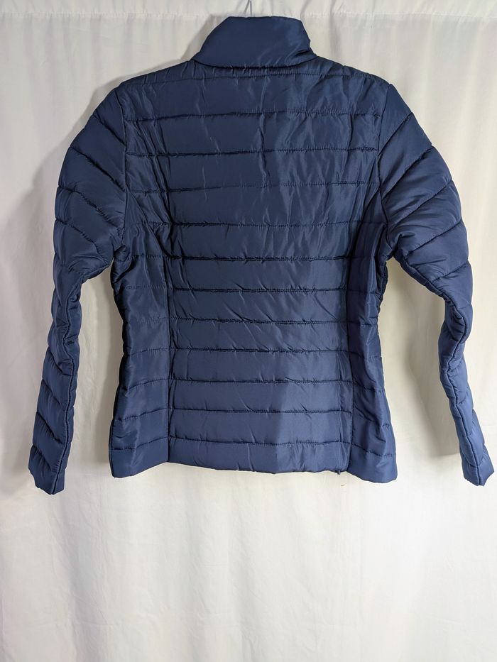 Manteau matelasser mixte bleu M - photo numéro 2