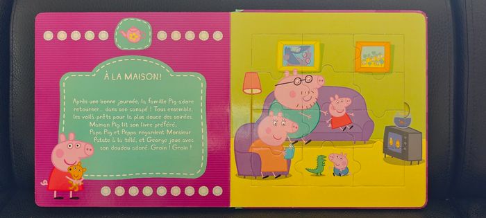 Livre puzzle Peppa pig - photo numéro 6