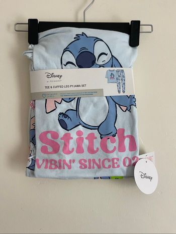 Pyjama bleu t-shirt pantalon 2p stitch Disney
