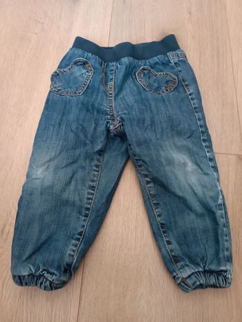 Jeans 18 mois doublé polaire