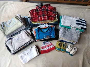Lot vêtements bébé garçon