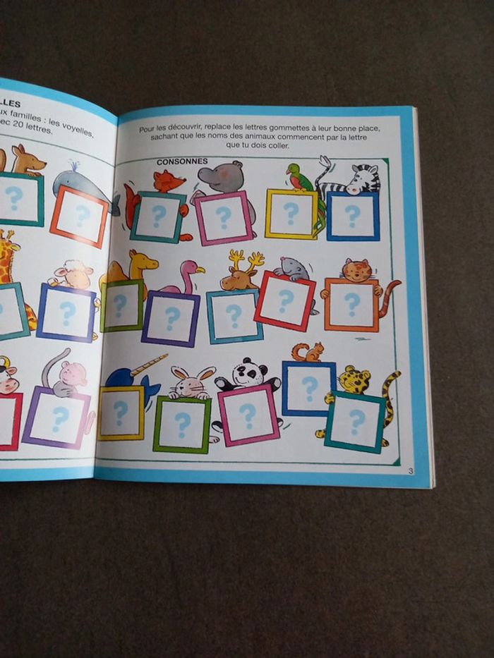 Livre avec stickers Initiation aux mots - photo numéro 6