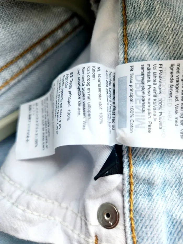 Jean boyfriend destroy femme  36 dr denim - photo numéro 4