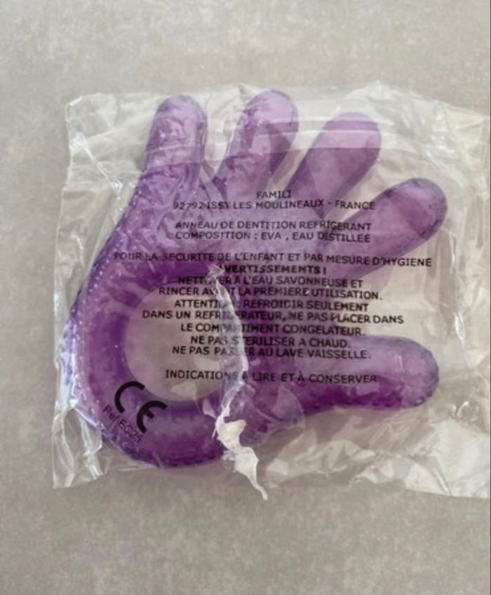 Anneau de dentition réfrigérant Neuf - photo numéro 3