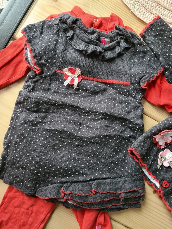 Ensemble orchestra fille 6 mois - photo numéro 2