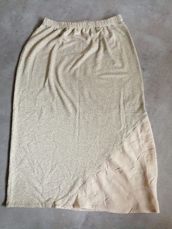 Jupe beige Taille unique