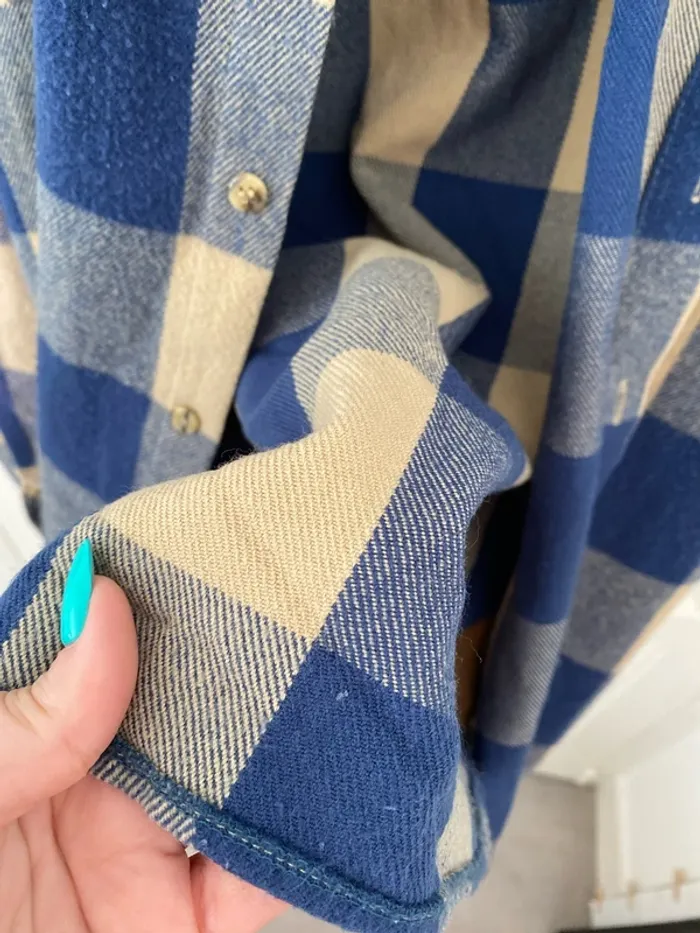 Veste/Chemise à carreaux vintage - photo numéro 6