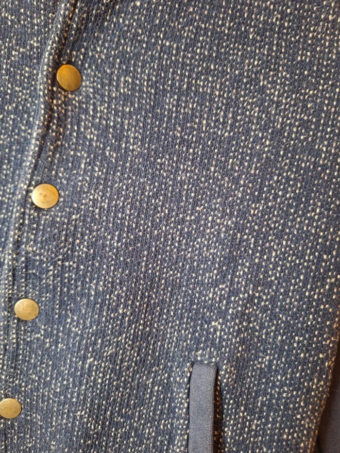 Veste/gilet bleu garçon 9/10 ans Zara kids - photo numéro 2