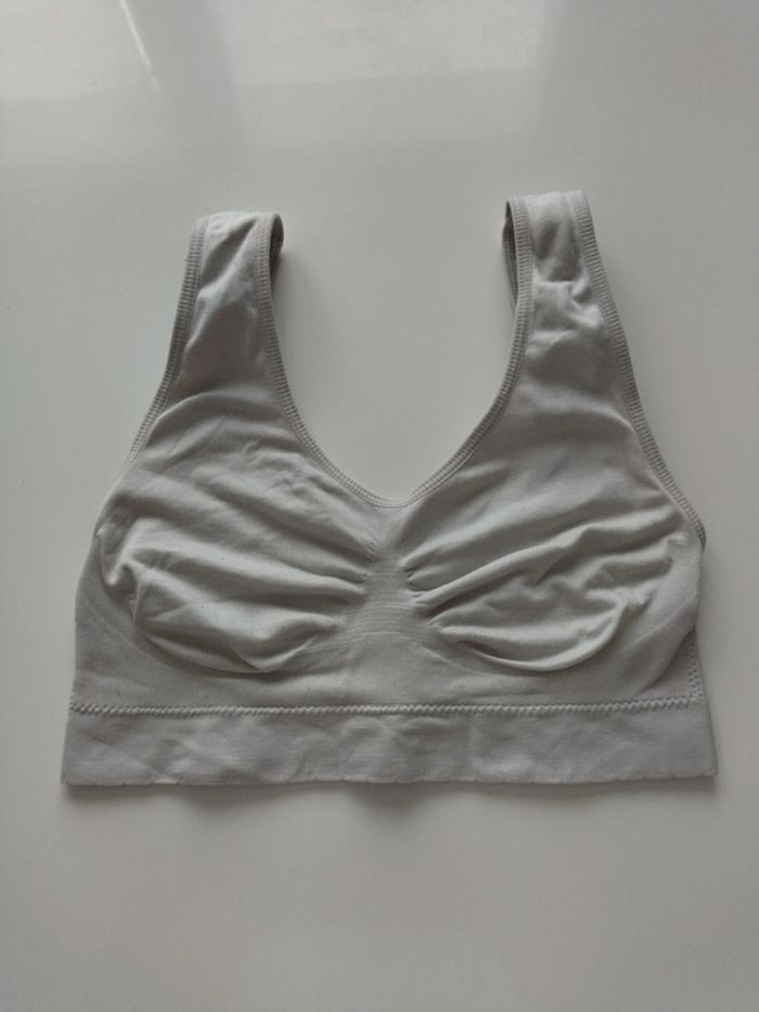 Brassière de sport blanche Taille S/M