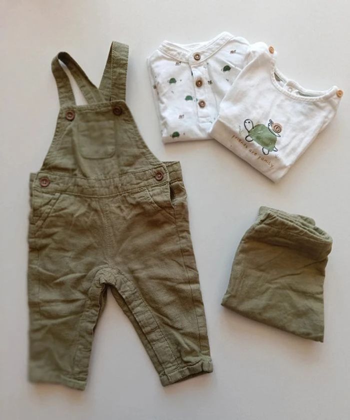 Kiabi – Lot de 2 ensembles bébé 6 mois - photo numéro 2
