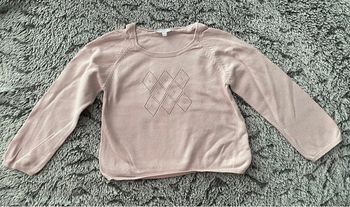 Pull rose pale Jacadi - 4 ans