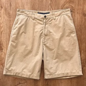 Short chino beige Nautica Clipper Relax Fit pour homme, taille W 34 (44 taille française)
