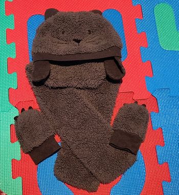 Lot Bonnet écharpe et moufle