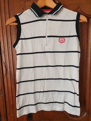 Polo sans manches Jezequel taille 38