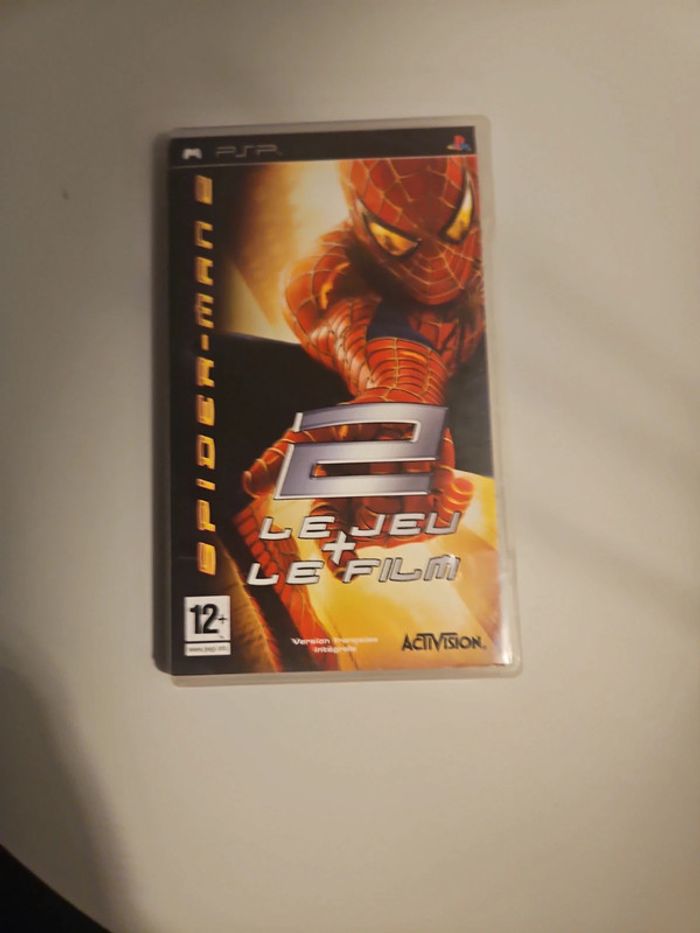 spiderman 2 le jeu plus le film psp