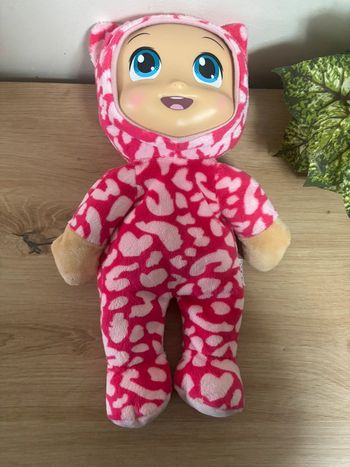 Poupée rose cabriole my babytumbles lansay