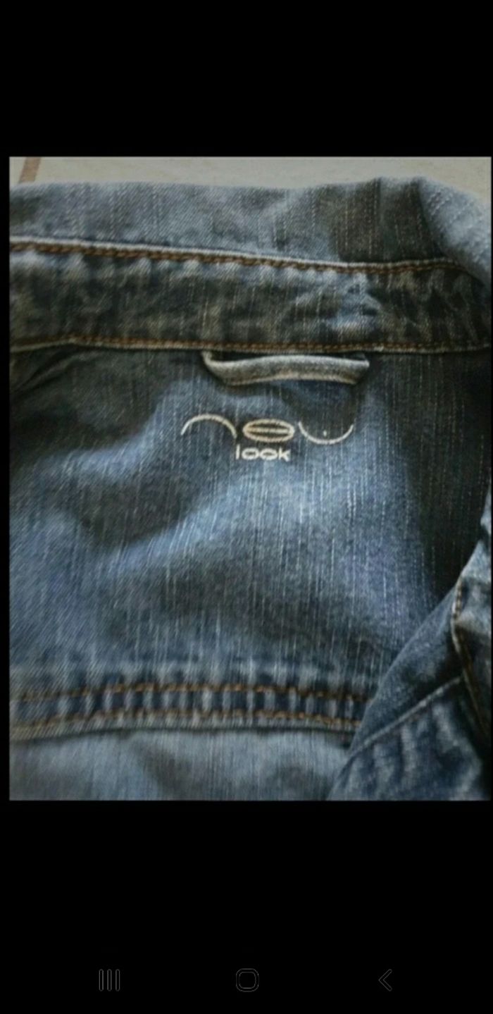 Veste jeans transfert 36 S - photo numéro 6