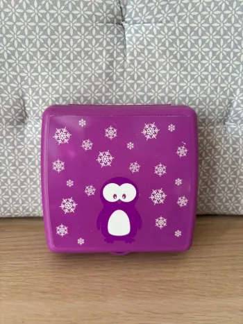 Boîte à Goûter "Pingouin"