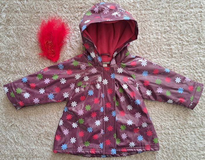 Manteau Orchestra violet avec motifs taille 6 mois