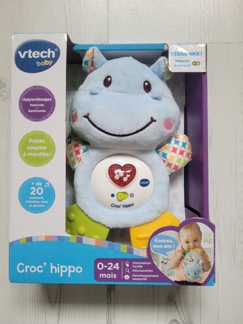 jeu eveil bebe croc hippo neuf