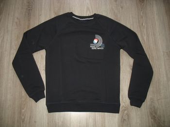 SWEAT SHIRT NOIR "BONOBO" - TAILLE S - n°03