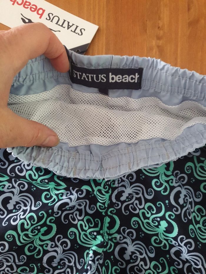 Lot de 2 shorts de bain 6 ans neufs - photo numéro 6