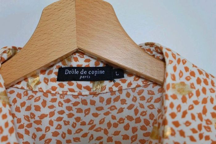 C35 robe imprimé Drôle de copine L - photo numéro 3
