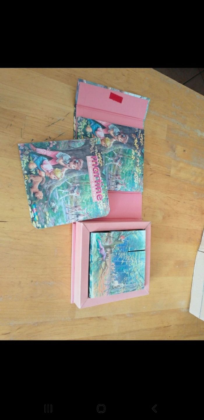 Coffret Martine. Livre cartonne et cubes puzzle bois - photo numéro 9