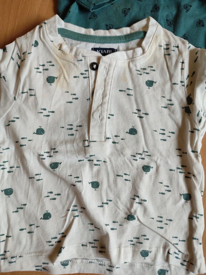 Lot 10 t-shirts / débardeurs été Kiabi en 3M - photo numéro 8