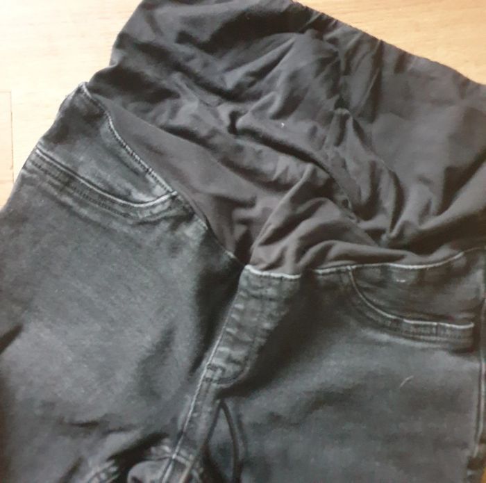 💜 Jegging grossesse avec bandeau taille S 36 Kiabi #emyfleury_grossesse - photo numéro 4