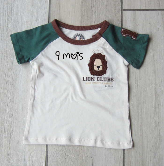 Tee shirt 9 mois