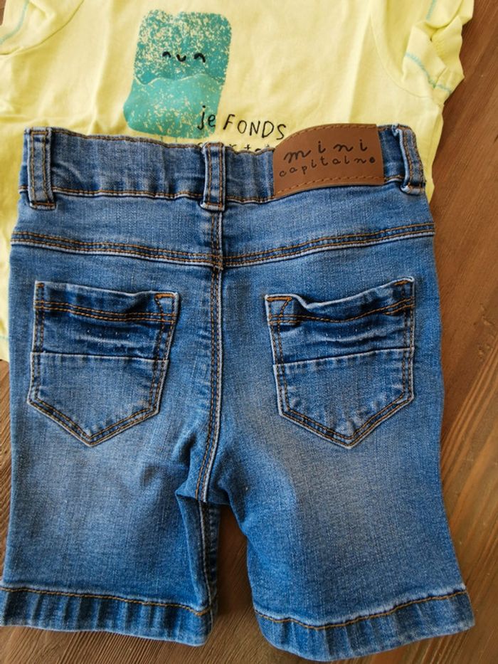 Ensemble short jeans tee shirt - photo numéro 7