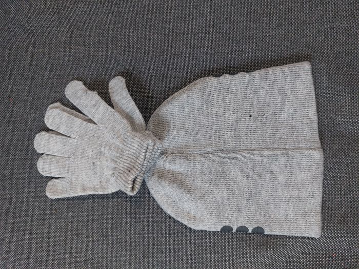 ensemble bonnet gants miraculous gris 52 - photo numéro 2
