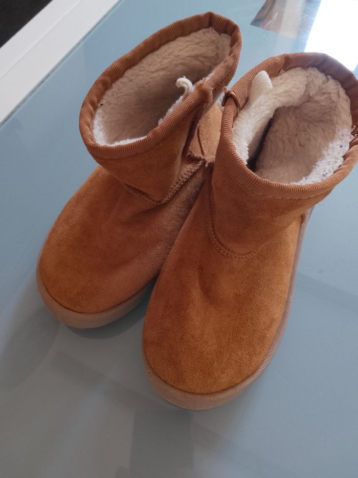 Chaussons boots polaire enfant taille 31 - photo numéro 2