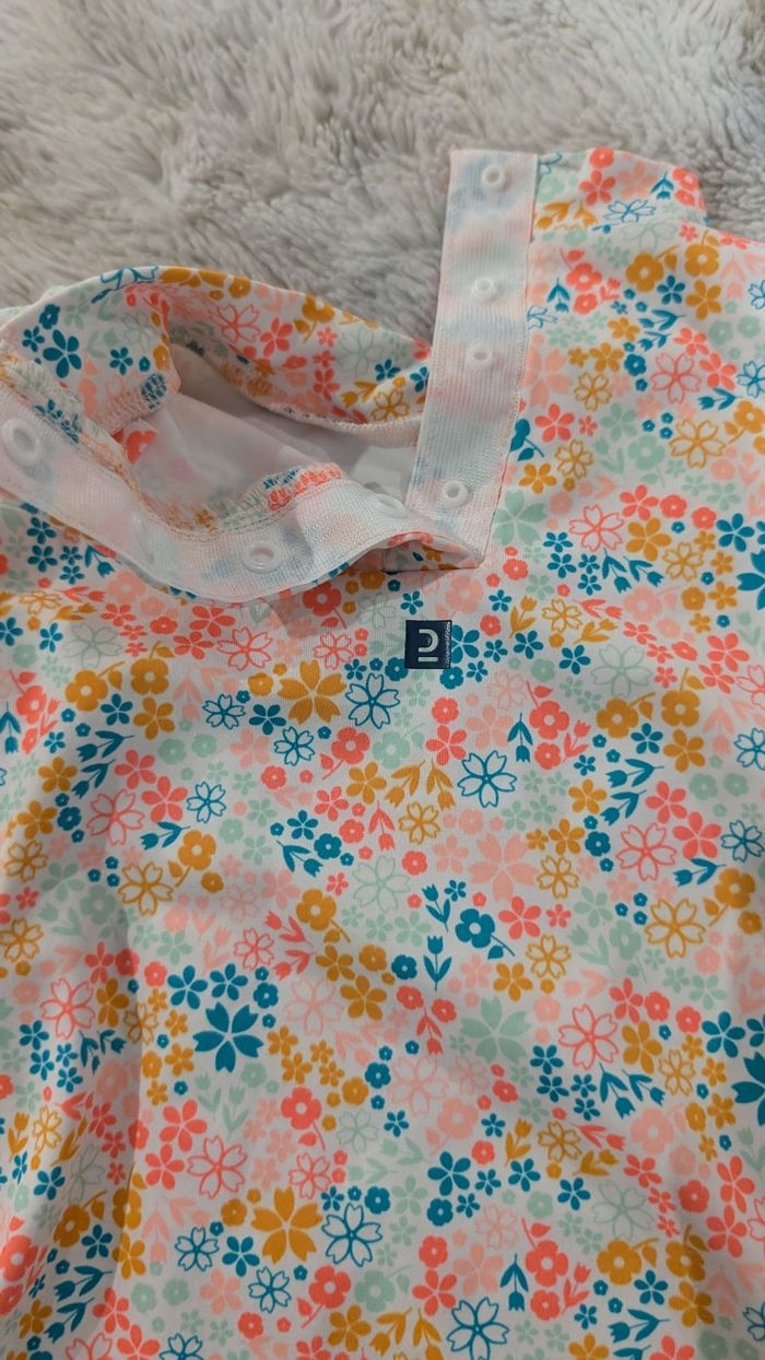 Maillot de bain Nabaiji 2 pièces taille 2-3 ans - photo numéro 8