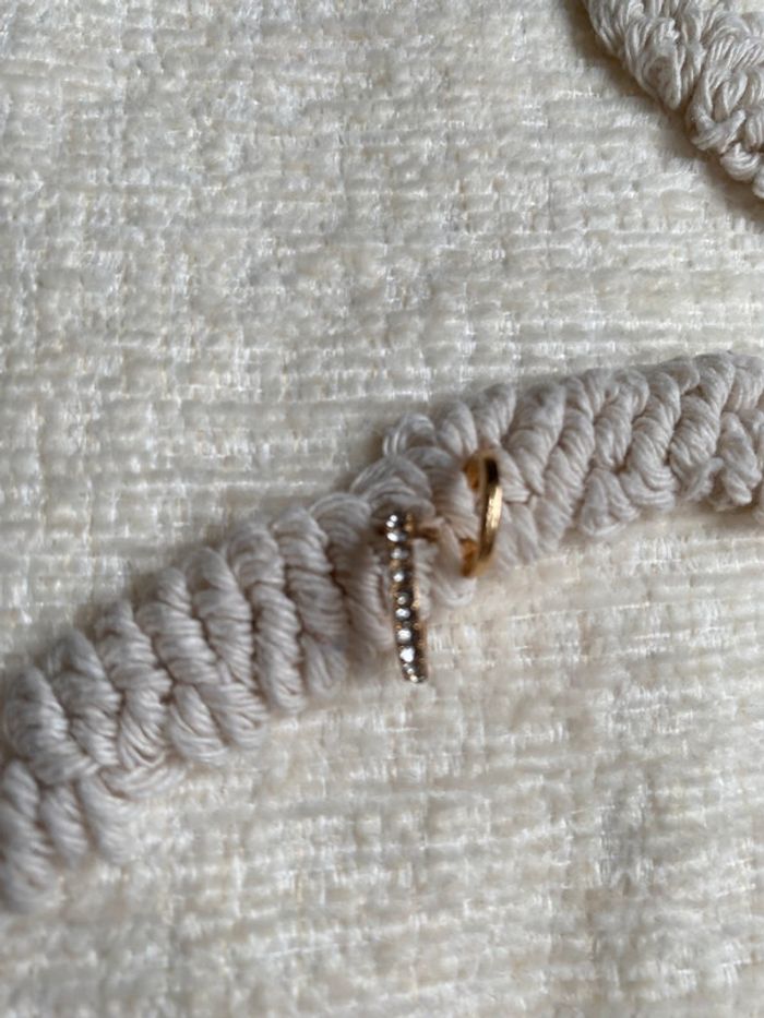 Lot bagues d’oreilles doré très tendance - photo numéro 3