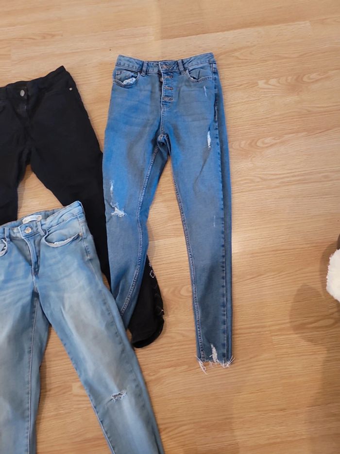 Lot de 4 jeans 12 ans - photo numéro 3