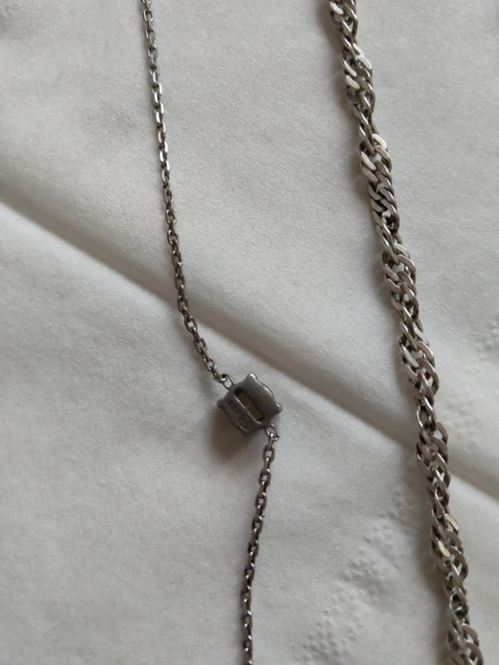 Bracelet argent 17 cm et 18 cm et 19 cm - photo numéro 5