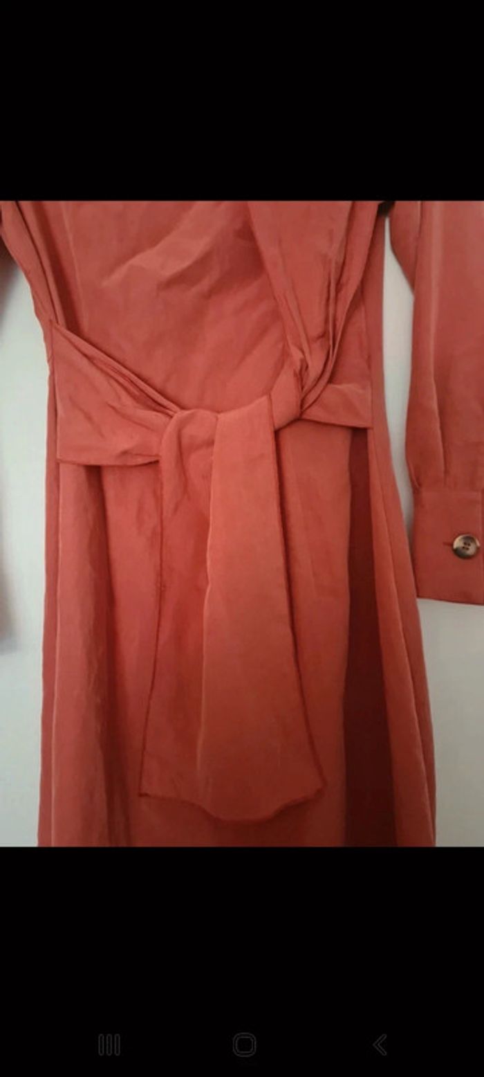 Robe Mango manches longues