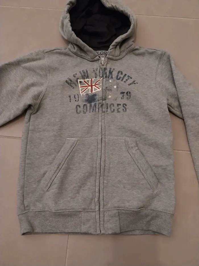 Sweat gris T12A - photo numéro 2