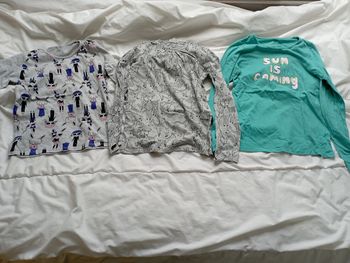 Lot 3 tee shirt manches longues 9/10 ans Tex neuf 10€