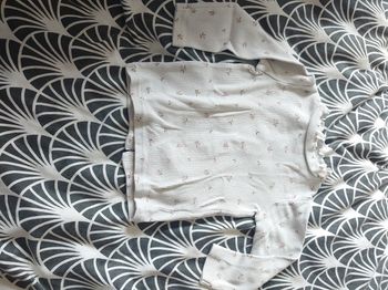 T-shirt bébé fille à manches longues taille 12 mois