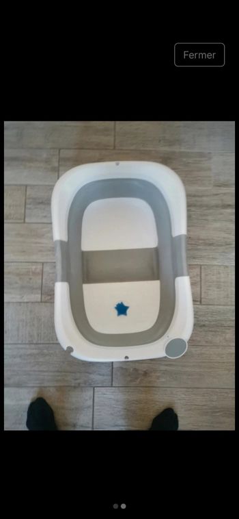 Baignoire pliable