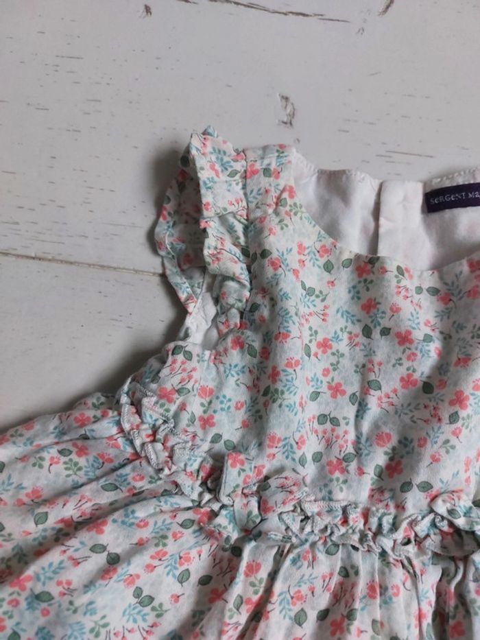 Robe à fleurs Sergent Major Taille 3 mois - photo numéro 2
