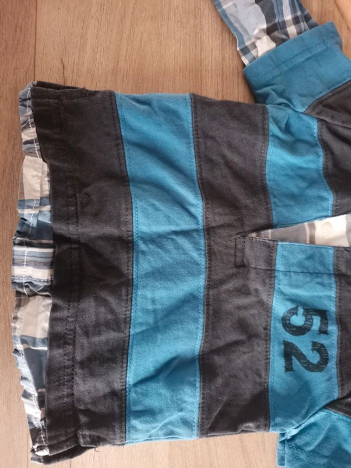 T-shirt / polo manches longues rugby 6 mois - photo numéro 3