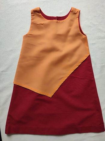Robe sans manches coton 4 ans
