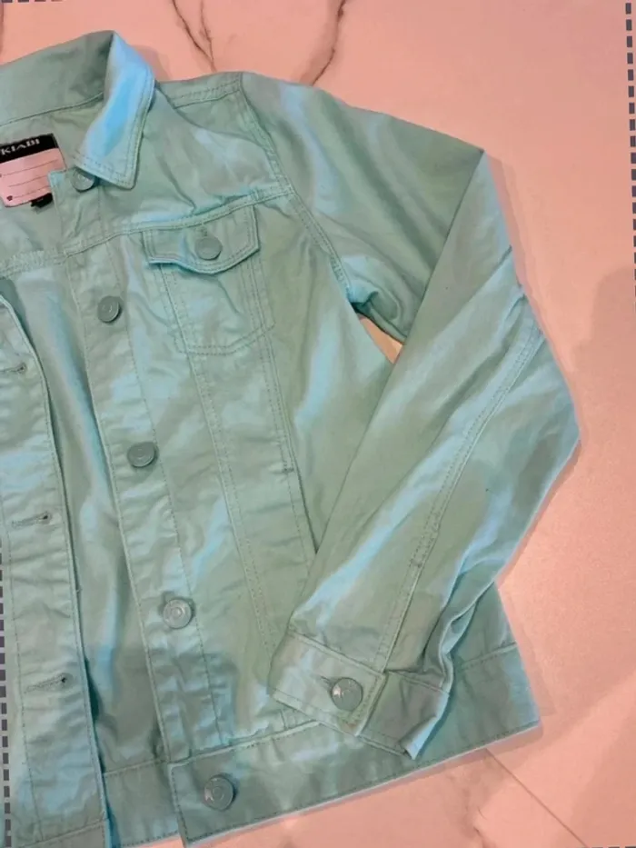 Veste en jean bleu - Kiabi - taille 12 ans - photo numéro 3